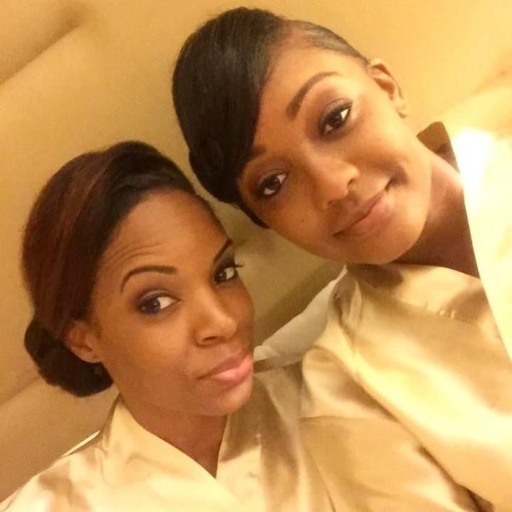 Natural Bridesmaid Look