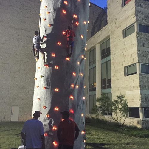 LED Rock climbing Wall