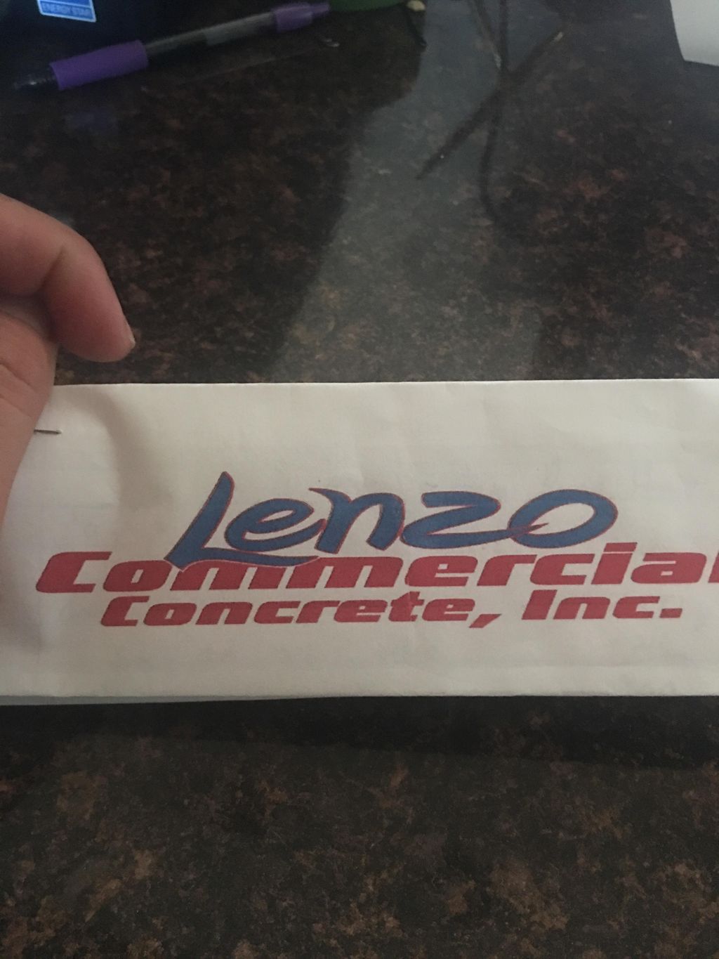 Lenzo commercial concrete