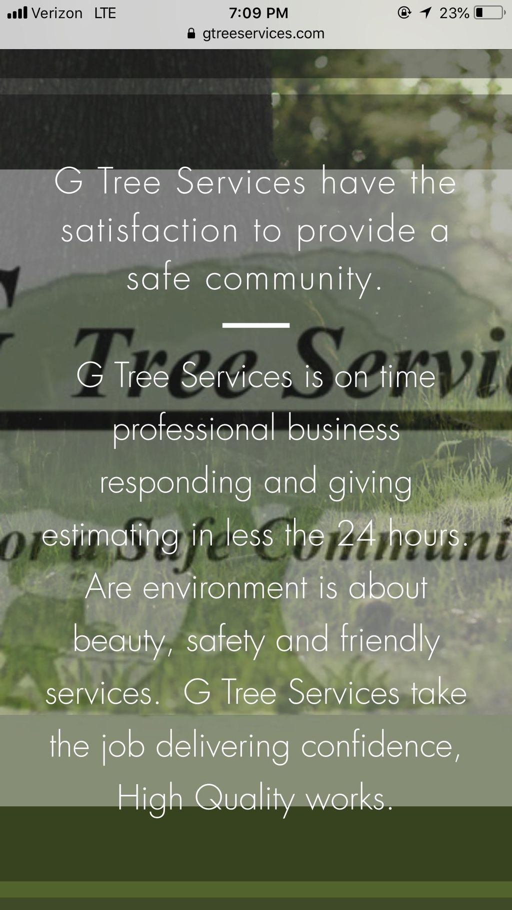 G Tree Services, LLC