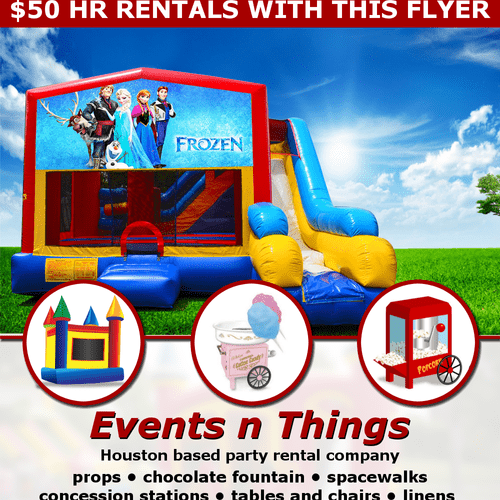 ask about our party packages 