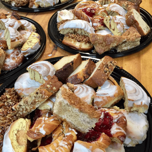Continental Breakfast Trays: Priced per person or 