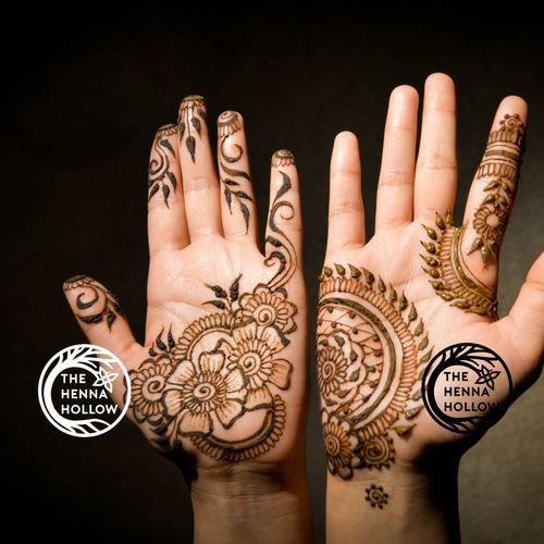 Great shot of henna I did for an individual appoin