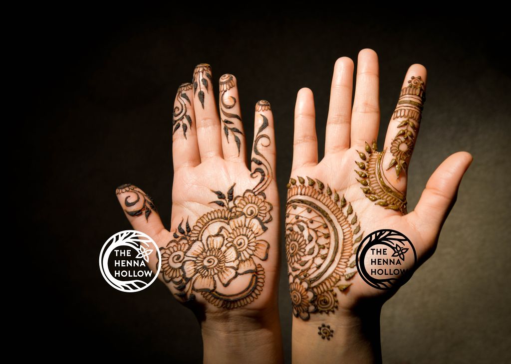 Great shot of henna I did for an individual appoin