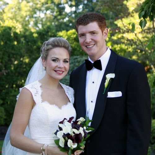 Decandido wedding: bride & groom
