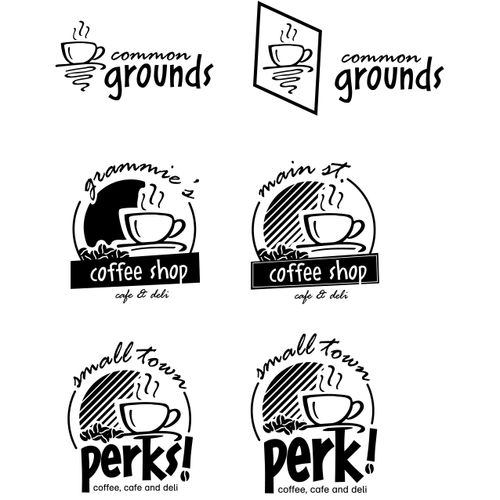 Logo ideas for a family coffee shop