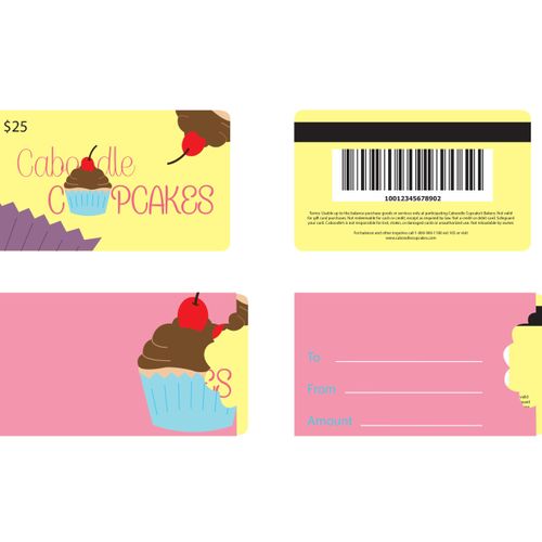 Gift Cards for Caboodle Cupcakes
