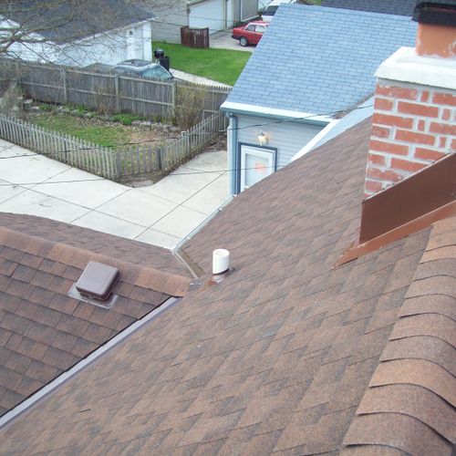 Residential Roof Installation - Architectural Shin