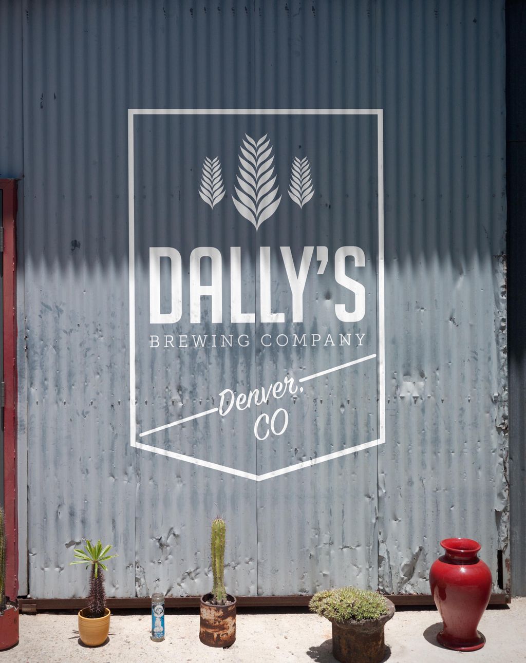 This branding for Dally's Brewing Co. in Denver, C