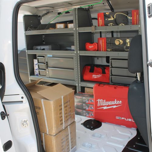One of our mobile locksmith units!