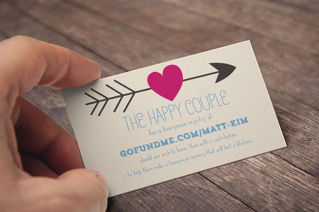 Print Design- Wedding Registration Card