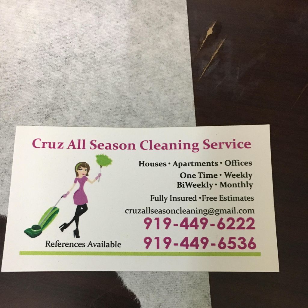 Cruz all season Cleaning
