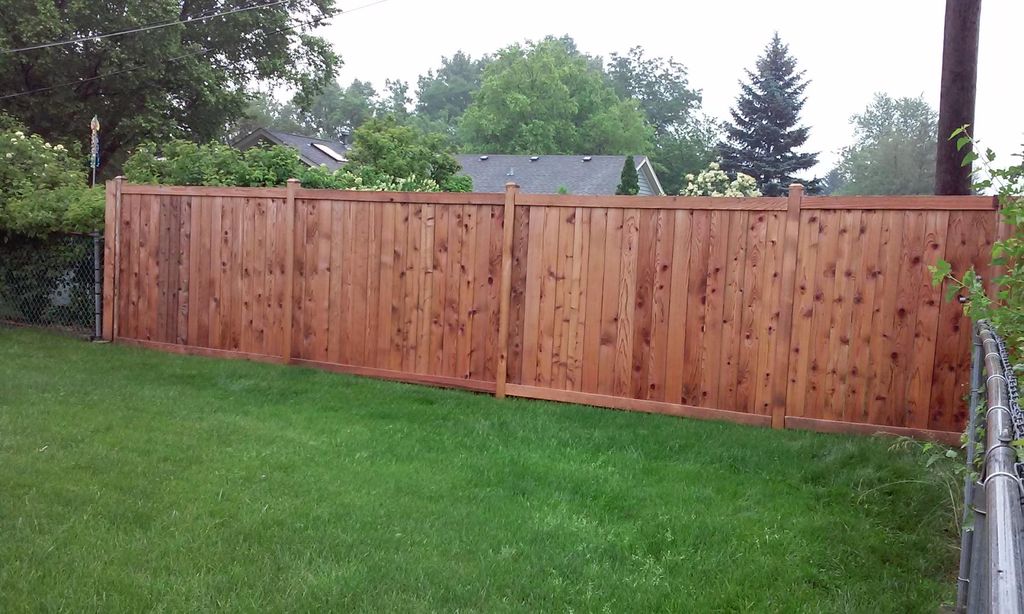 After Cleaning and Treated
3 Year Old Fence