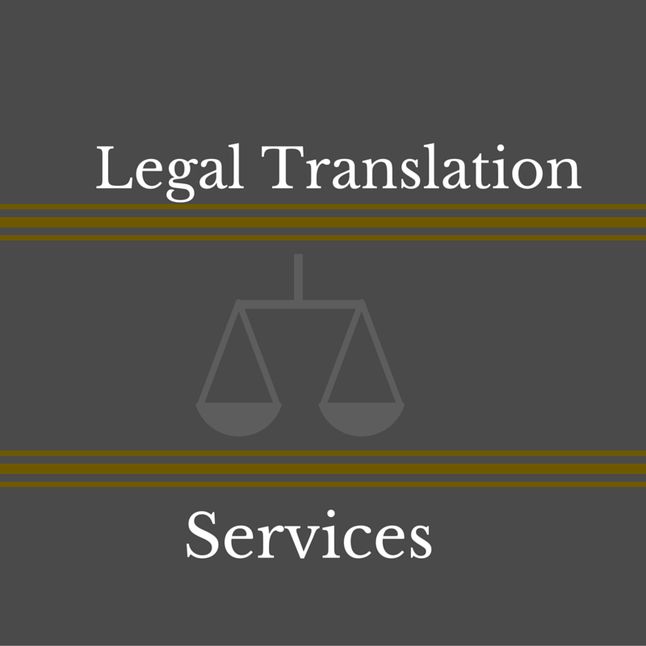 Legal translation services of contracts, judgments