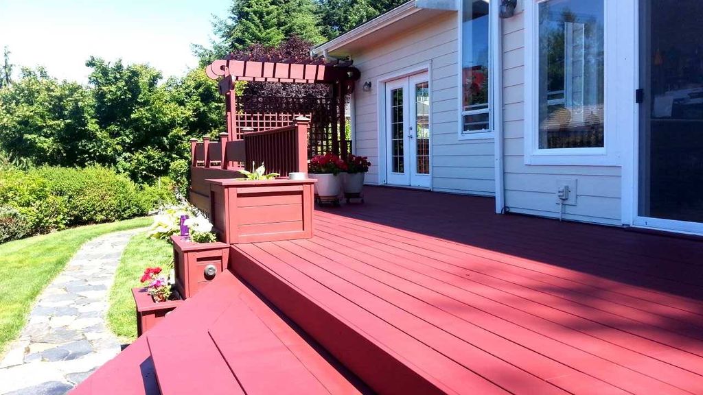 Deck After Stain (Solid)