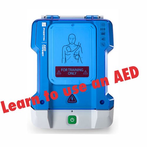 LEARN TO USE AN AED