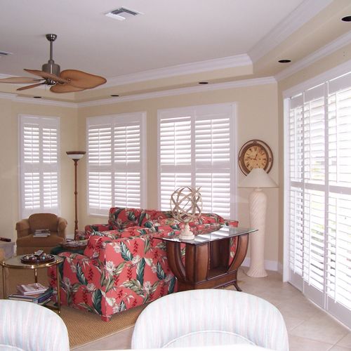 Shutters applications for every window, even slidi