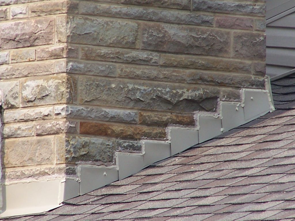 Fantastic, water-tight chimney flashing!