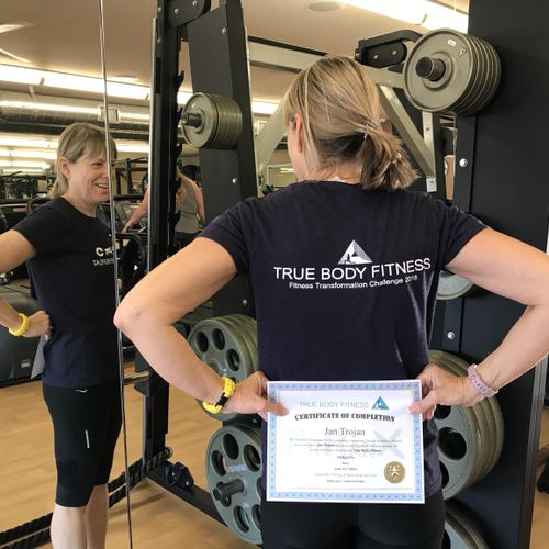 Jan T. Passed her Level 2 Fitness Test. 