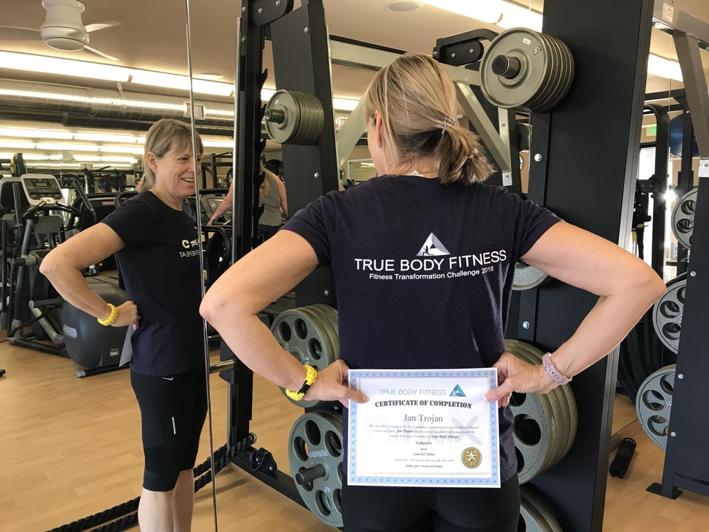 Jan T. Passed her Level 2 Fitness Test. 