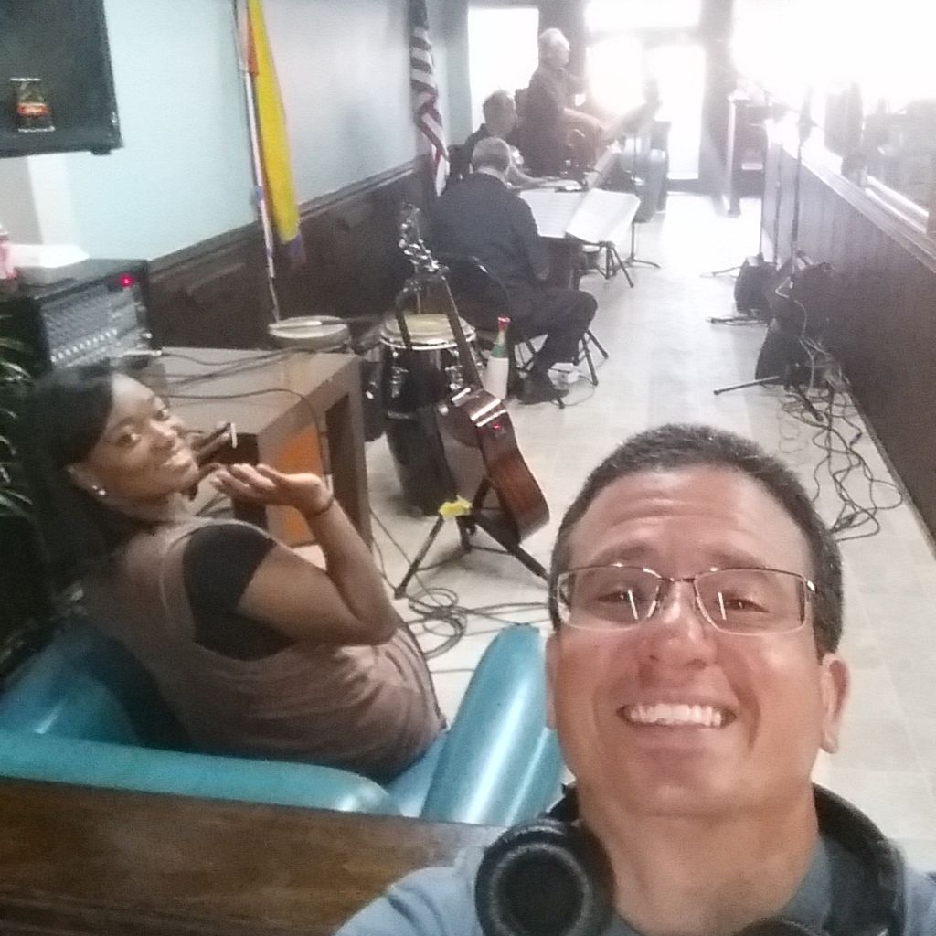 Small sound setup at A Colombian rest with my numb