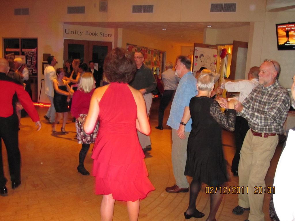 Valentine dance Unity of the Hills Church