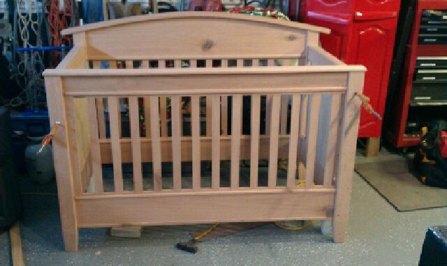 Custom made crib by Heagle's