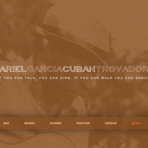 Ariel Garcia Cuban Trovador