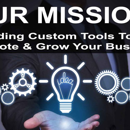 OUR MISSION:
To Provide Custom Tools To Help Promo