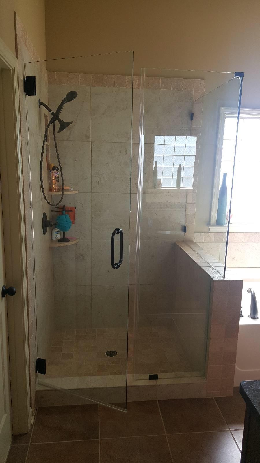 New Frameless Glass Shower install