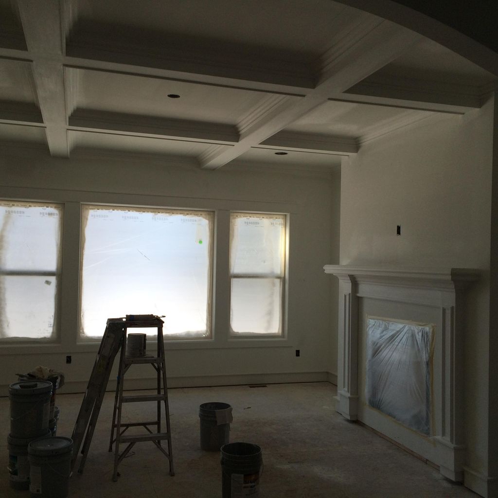 Northville, Before Trim Ceiling  Walls 