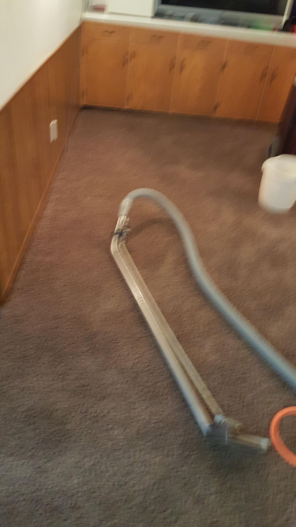 carpet cleaning - before