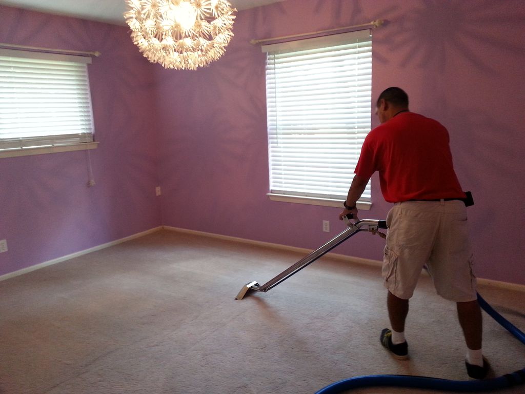 Carpet cleaning starting at $18 per room.