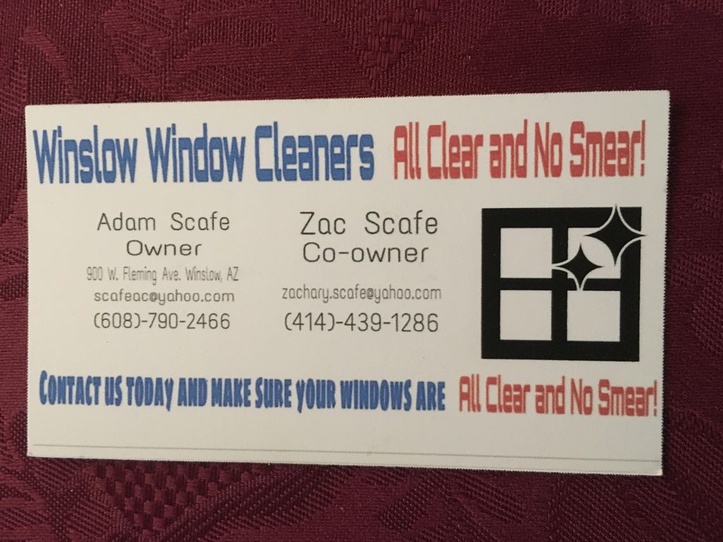 Winslow window cleaners