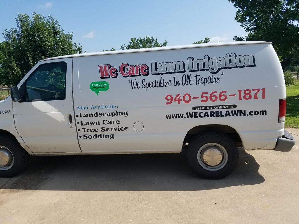 WE CARE LAWN IRRIGATION