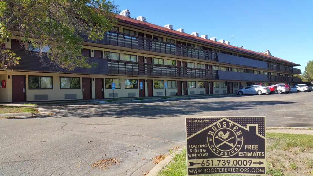 Red Roof Inn Complete New Roofing System