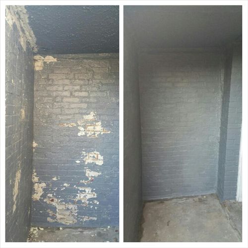 Exterior Wall (Before & After)