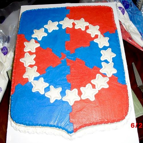 Military Cake (1/2 Sheet Sculpted/Shaped)