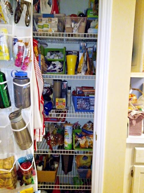 Pantry Organization After