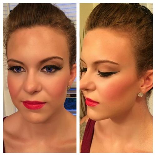 1950's Inspired Makeup