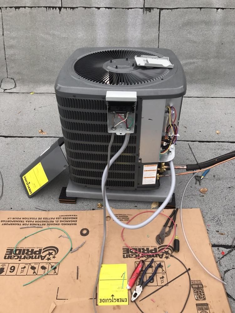 Airconditioning installation,