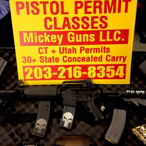Pistol Permit classes going on now!