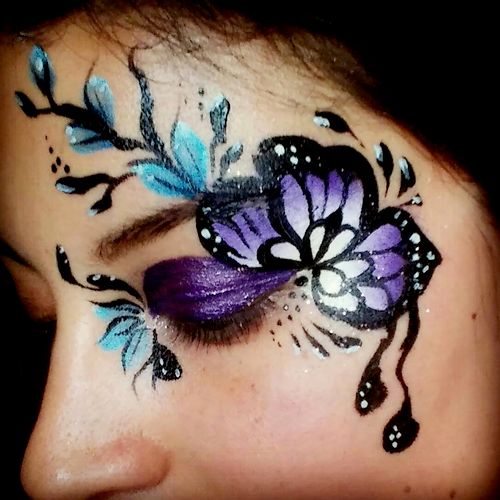 We offer Face Painting by a true artist profession