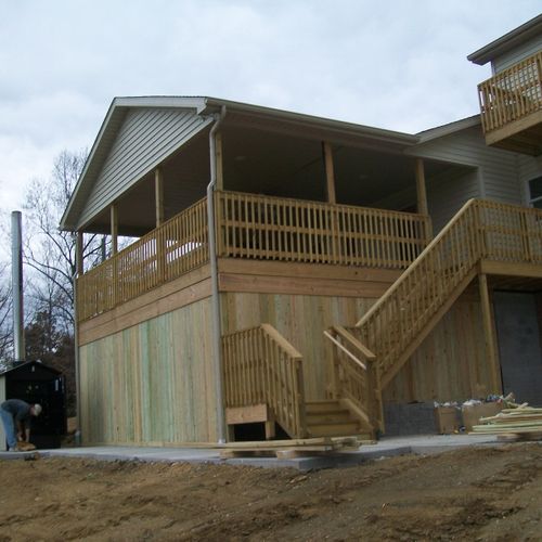 Porches and decks