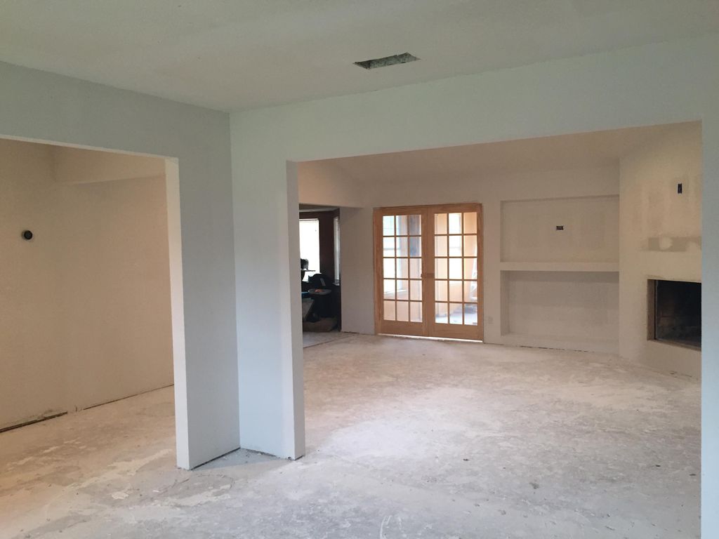 NRH Remodel into open concept floorplan 