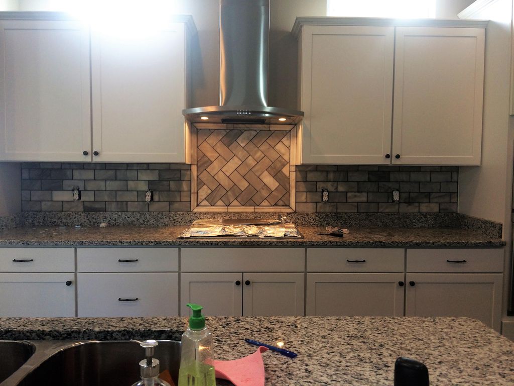 This is a marble back-splash I installed in Mason.