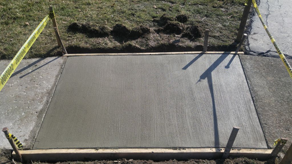 Concrete Sidewalk Block