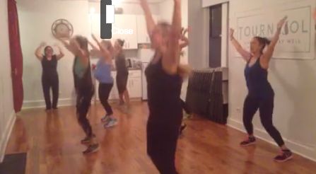 Teaching at Tournesol Wellness