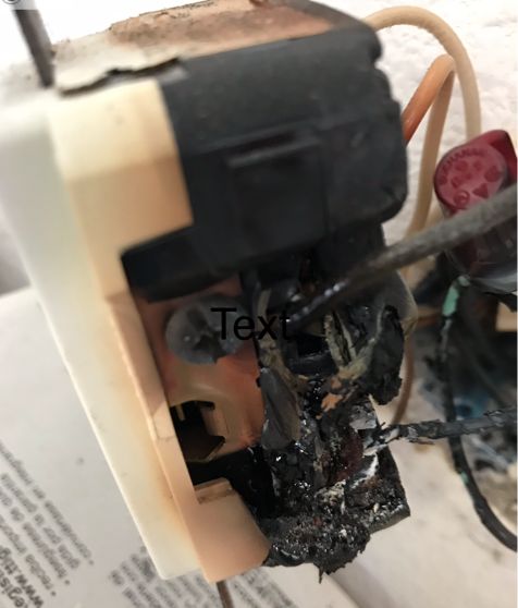 Burned Up GFCI Outlet