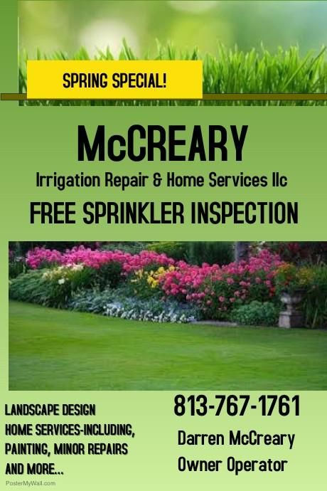 McCreary Irrigation Repair and Home Services